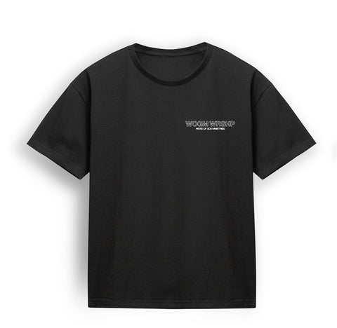 WOGM Worship Black Tee