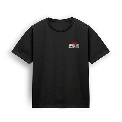 Call On Jesus Black Tee